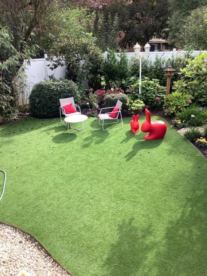 Hideaway Work & Relax, Homeoffice, W-Lan, Privater Dream Garten Neuss Kültér fotó